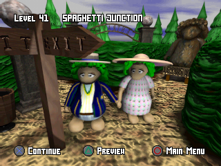 Lemmings 3D screenshot 3 for Playstation